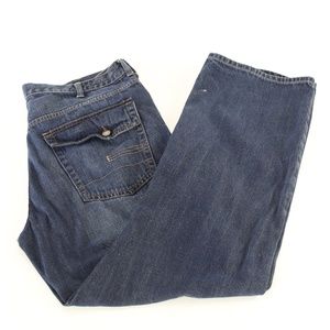 Calvin Klein Mens Jeans Size 38W 31L Dark Wash